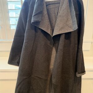 Tahari Wool Blend Gray Jacket